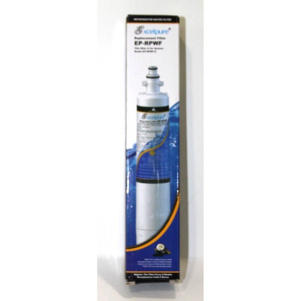 Excelpure EP-RPWF Refrigerator Water Filter Fits GE EP-RPWF-S Replacement Filter